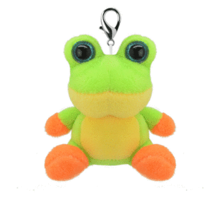 LLAVERO ORBYS PELUCHE RANA