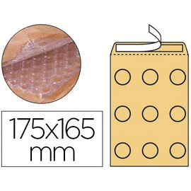 BOLSA BURBUJA CD 165 X 175 MM