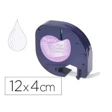 CINTA DYMO 12MMX4MT -TRANSPARENTE PARA MAQUINA LETRATAG