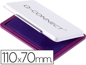 TAMPON 110X70MM Q-CONNECT VIOLETA