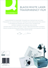 TRANSPARENCIA Q-CONNECT DIN-A4DE ALTA CALIDAD KF-37011 PARA IMPRESORA LASER CAJA DE 50