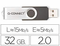 MEMORIA Q-CONNECT 32GB USB