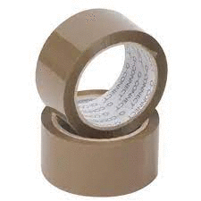 PACK MARRON Q-CONNECT POLIPROPILENO 66 MT X 50 MM