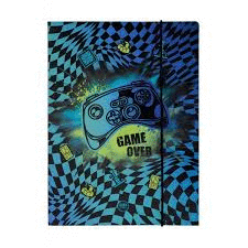 CARPETA A4 SOLAPAS GAME OVER COOL PACK