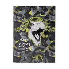 CARPETA A4 SOLAPAS DINOPARK COOL PACK