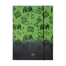 CARPETA A4 SOLAPAS GAME OVER GRADIENT COOL PACK
