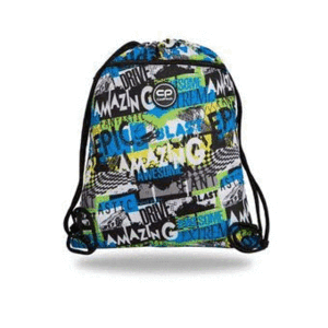 MOCHILA SACO CON CREMALLERA VERT CENTRE