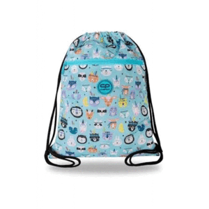 MOCHILA SACO CON CREMALLERA VERT INDIAN ZOO