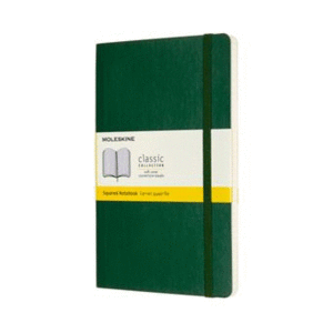 MOLESKINE LIBRETA TAPA BLANDA VERDE L