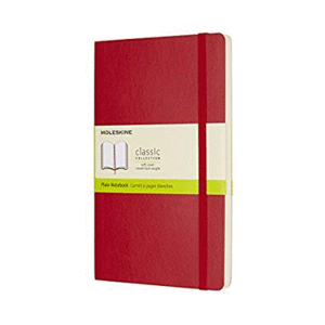 MOLESKINE LIBRETA CLASICA TAPA BLANDA ROJO