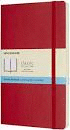 LIBRETA CLASICA TAPA BLANDA ROJO ESCARLATA L PUNTE
