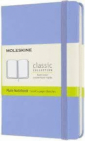 LIBRETA CLASICA TAPA BLANDA AZUL HORTENSIA P LISA