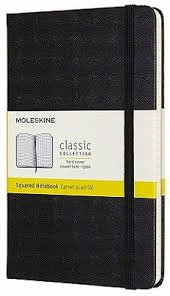 MOLESKINE LIBRETA CLASICA TAPA DURA NEGRA M CUADRICULADA