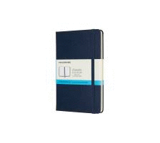 LIBRETA TAPA DURA AZUL ZAFIRO M PUNTEADA