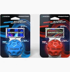WABOBA PELOTA CON CUERDA ELASTICA Y LUZ