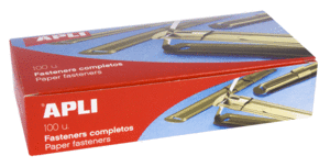 ENCUADERNADOR APLI FASTENER CAJA DE 100  