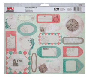 APLI SCRAP FORMAS PRECORTADAS VINTAGE