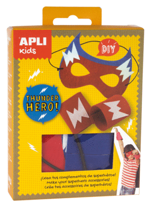 APLI MINI KIT MASCARA SUPERHEROE