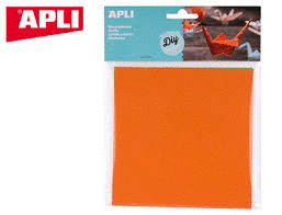 PAPEL ORIGAMI 15X15 COLORES 50H APLI