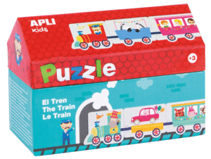 PUZZLE 20 PIEZAS CASITA TREN APLI