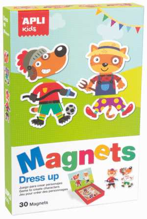 MAGNETICOS DRESS UP PERSONAJES 30MAGNETS