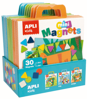 MINI MAGNETS 30M JUNGLA / ANIMALES APLI KIDS