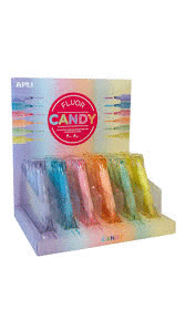 MARKERS CANDY COLOURS PASTEL FLUOR