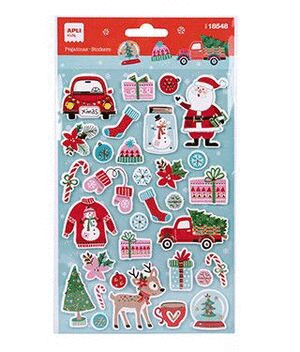 STICKERS NAVIDAD POP-UP APLI VARIOS MODELOS