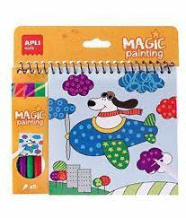 BLOC MAGIC PAINTING ROTULADORES APLI KIDS