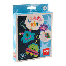 CRAFT KIT MELTY BEADS APLI KIDS