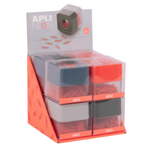 PORTACLIPS NEON APLI IMANTADO