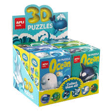 PUZZLE 3D OCEAN APLI KIDS