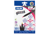 ROTULADORES CAJA DE 10 MILAN PINCEL BRUSH