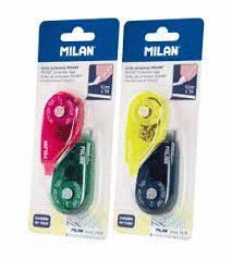 PACK 2 CINTA CORRECTORA POCKET 4,2MMX5M MILAN