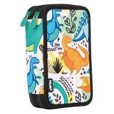 ESTUCHE 2 PISOS DINOS MILAN