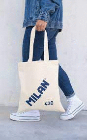 BOLSA MILAN TOTE BAG SINCE 1918 BEIGE 430