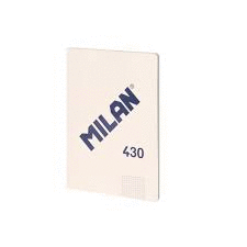 LIBRETA A/4 ENCOLADA CUADRICULA 5X5 48H 95G 1918 BEIGE MILAN