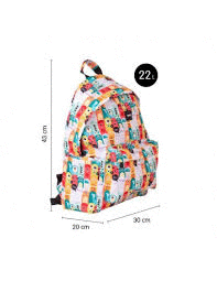 MOCHILA GRANDE MILAN CAP 22L ALIENS