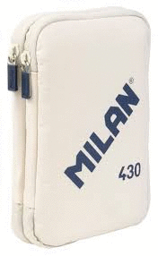 ESTUCHE 2 PISOS LLENO 430 BEIGE MILAN
