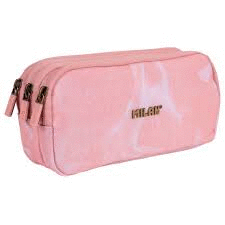 PORTATODO 3 CREMALLERAS LAVA ROSA MILAN 