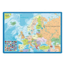 VADE SOBREMESA MAPA EUROPA SENFORT