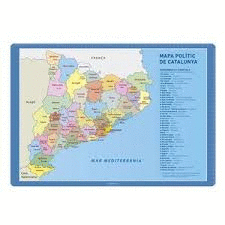 VADE SOBREMESA MAPA CATALUNYA SENFORT