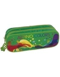 ESTUCHE DOBLE ALPINO COLORS