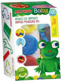 ALPINO BABY MODELA LOS ANIMALES 3X85G