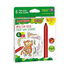 CERAS DE 6 ALPINO BABY LA JUNGLA