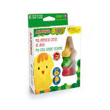 MIS PRIMERAS CERAS DE DEDO 6 ALPINO BABY FINGER CRAYONS 