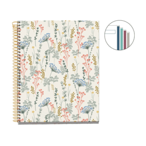 NOTEBOOK A5 100H HORIZONTAL DAY HIDDEN FOREST