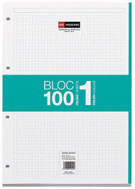 BLOC NB-1 A4 100H 80GR TURQUESA