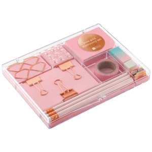 STATIONERY SET ROSE GOLD MIQUELRIUS