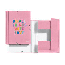 CARPETA SOLAPAS A4 HELLO